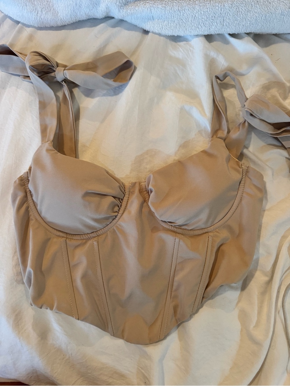 Women’s Corset Top - Nude